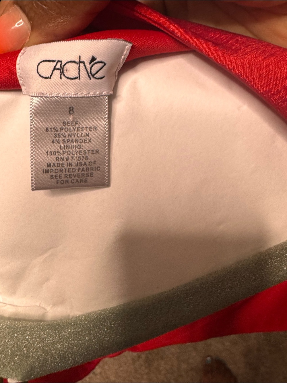 Cache Red Metallic